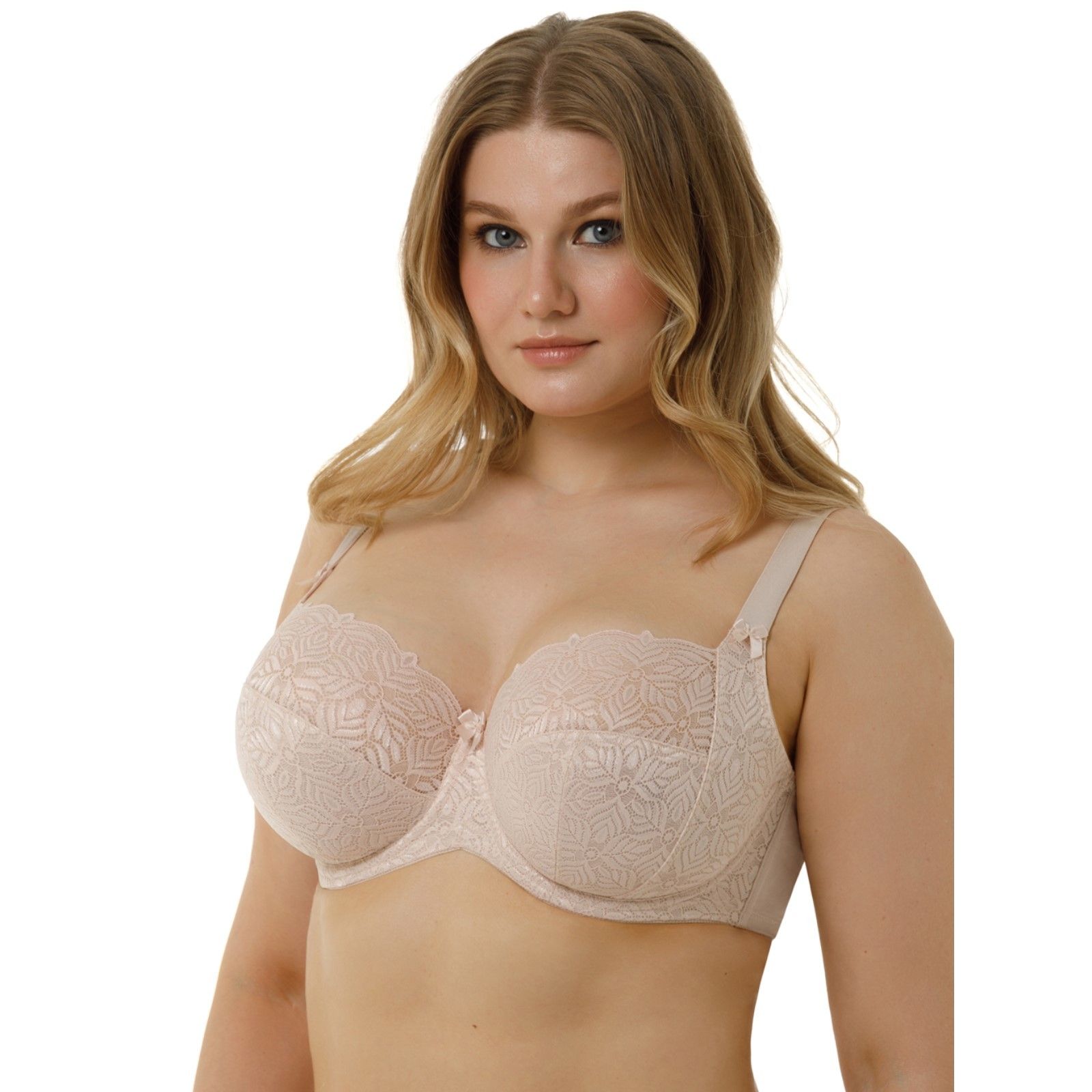 Кружевной бюстгальтер на каркасах с мягкой чашкой 3