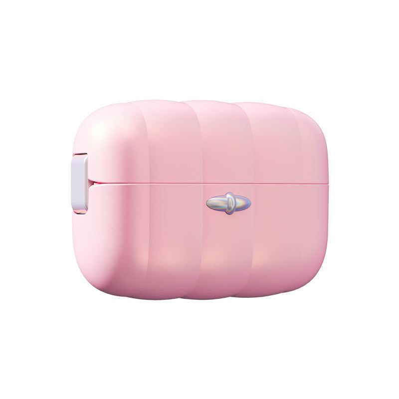 Розовый вакуумный стимулятор клитора Alggie Earphone с управлением через приложение 3