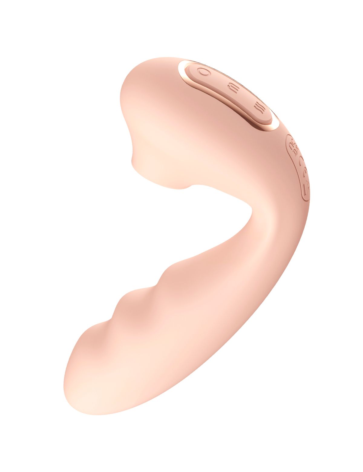 Нежно-розовый вибратор Tara с вакуумной стимуляцией и управлением через приложение 2