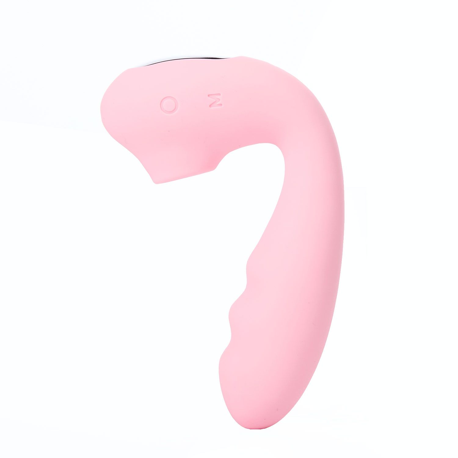 Розовый вибратор Tara с вакуумной стимуляцией и пультом ДУ 2