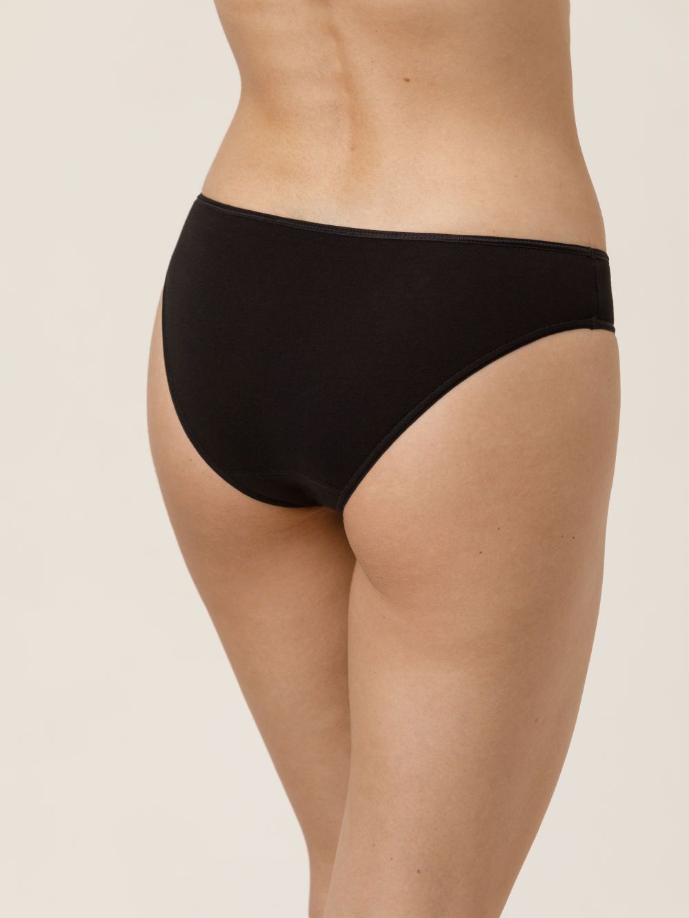 Базовые хлопковые трусики-слипы средней посадки 2