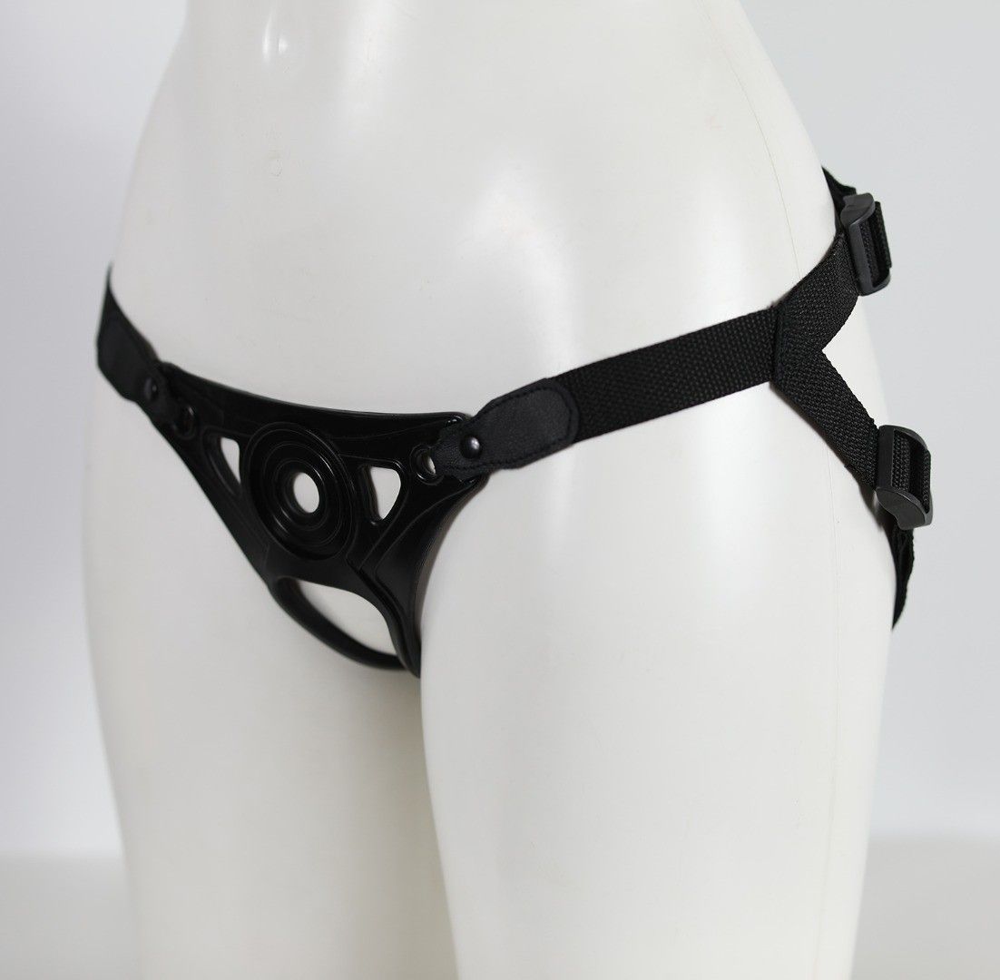 Черный пояс унисекс с коннектором 1