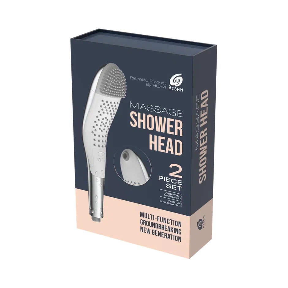 Лейка для душа Massage Hand Shower с 2 сменными насадками 8