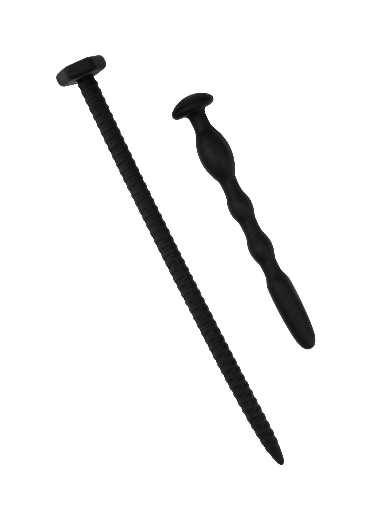 Набор из 2 черных уретральных массажеров Bolt 1