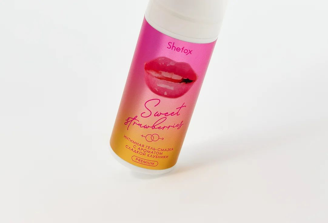 Интимная гель-смазка Shefox Premium «Сладкая клубника» - 50 мл. 10