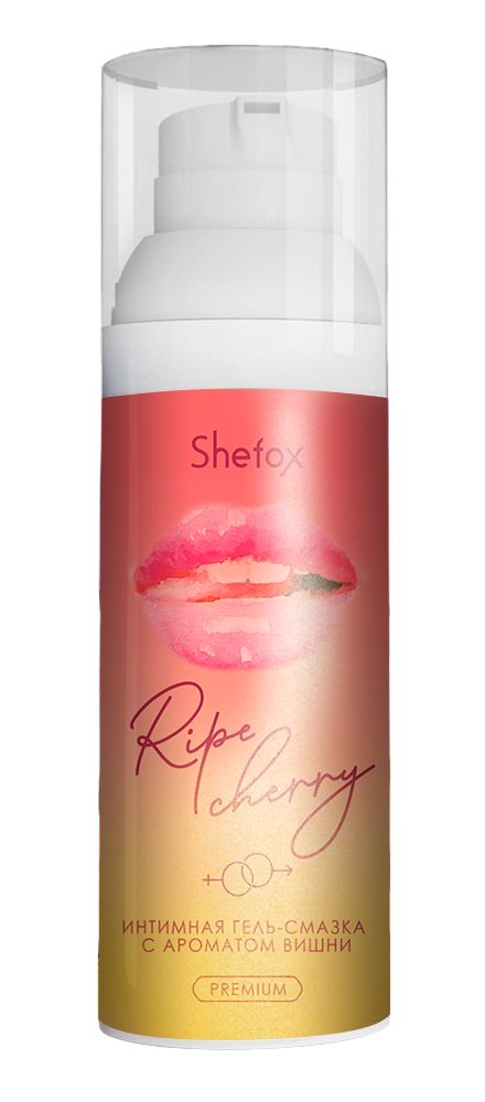 Интимная гель-смазка Shefox Premium «Спелая вишня» - 50 мл. 1