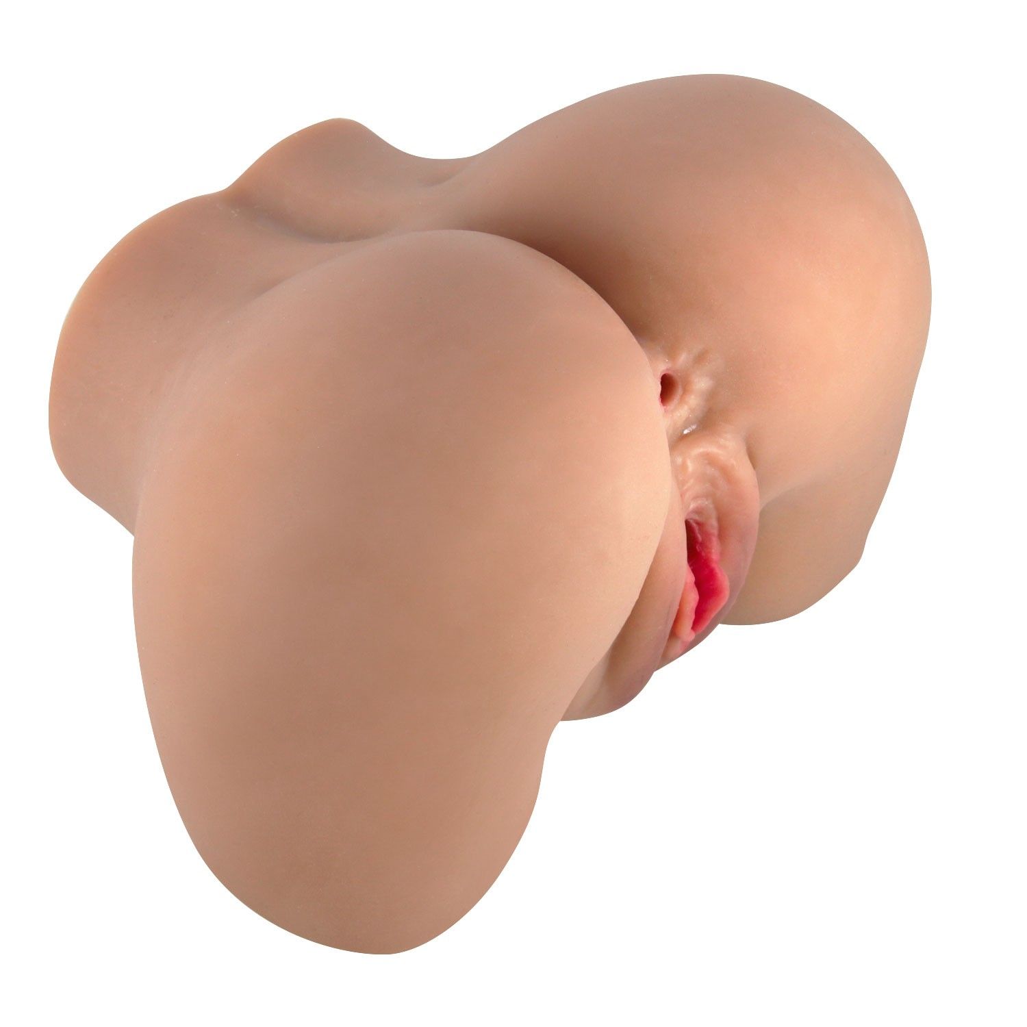 Карамельный мастурбатор-полуторс Mila с вибрацией 3