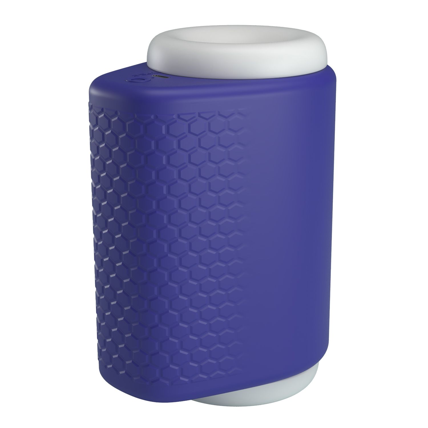 Синий автоматический вибромастурбатор Dj Lady 5