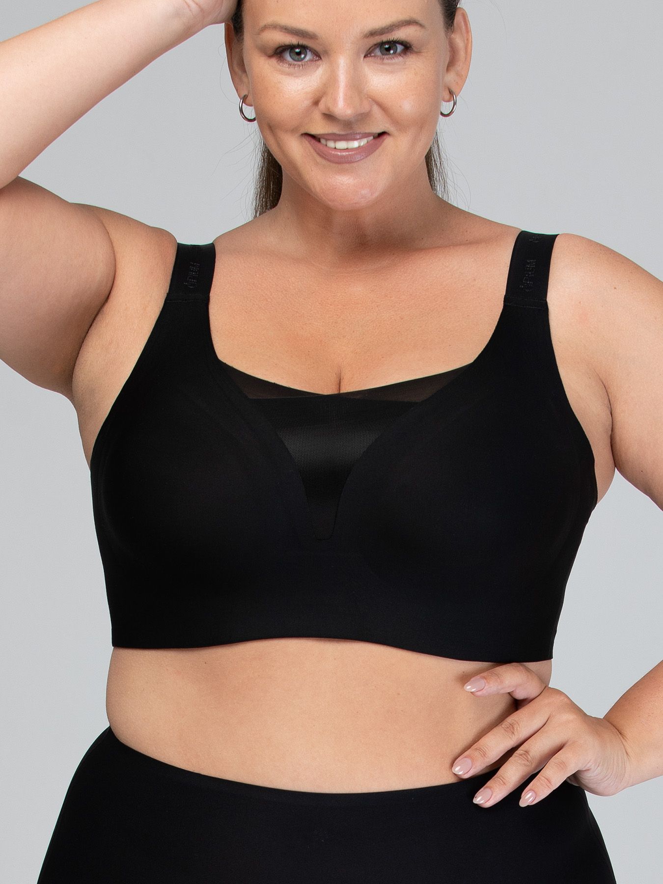 Бесшовный бюстгальтер для большой груди 5