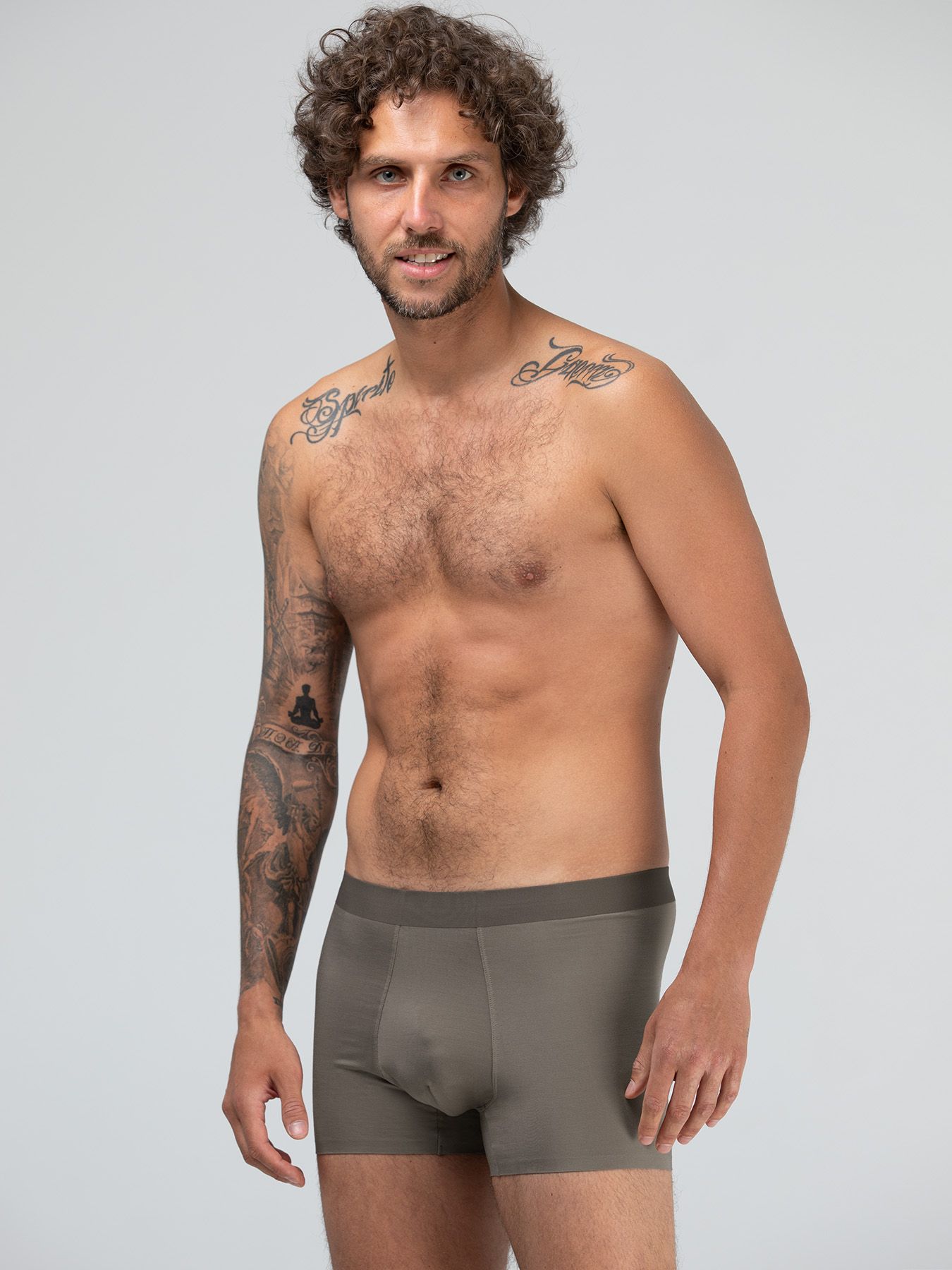 Мужские трусы-боксеры из вискозного полотна 7