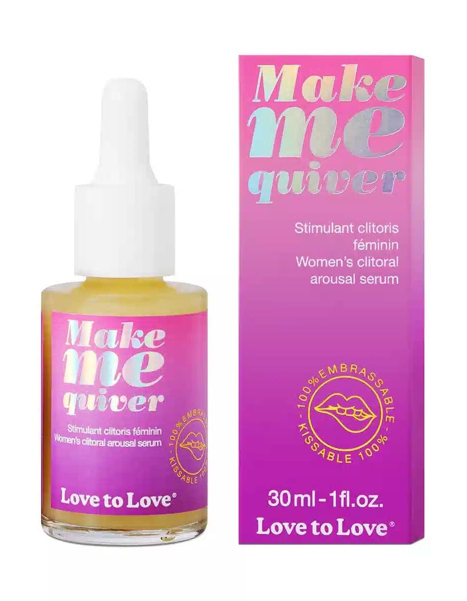 Возбуждающие капли для клитора Make Me Quiver - 30 мл. 1