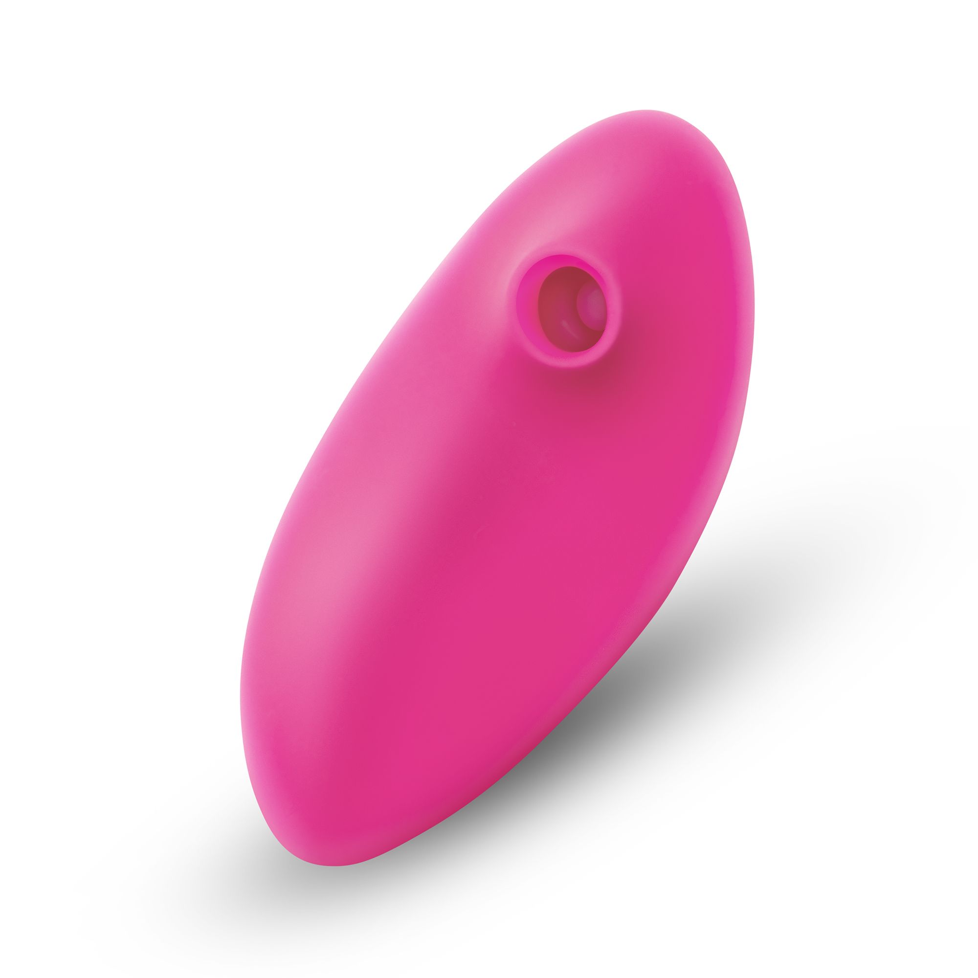 Розовый клиторальный вибромассажер Suck n’ Go 4