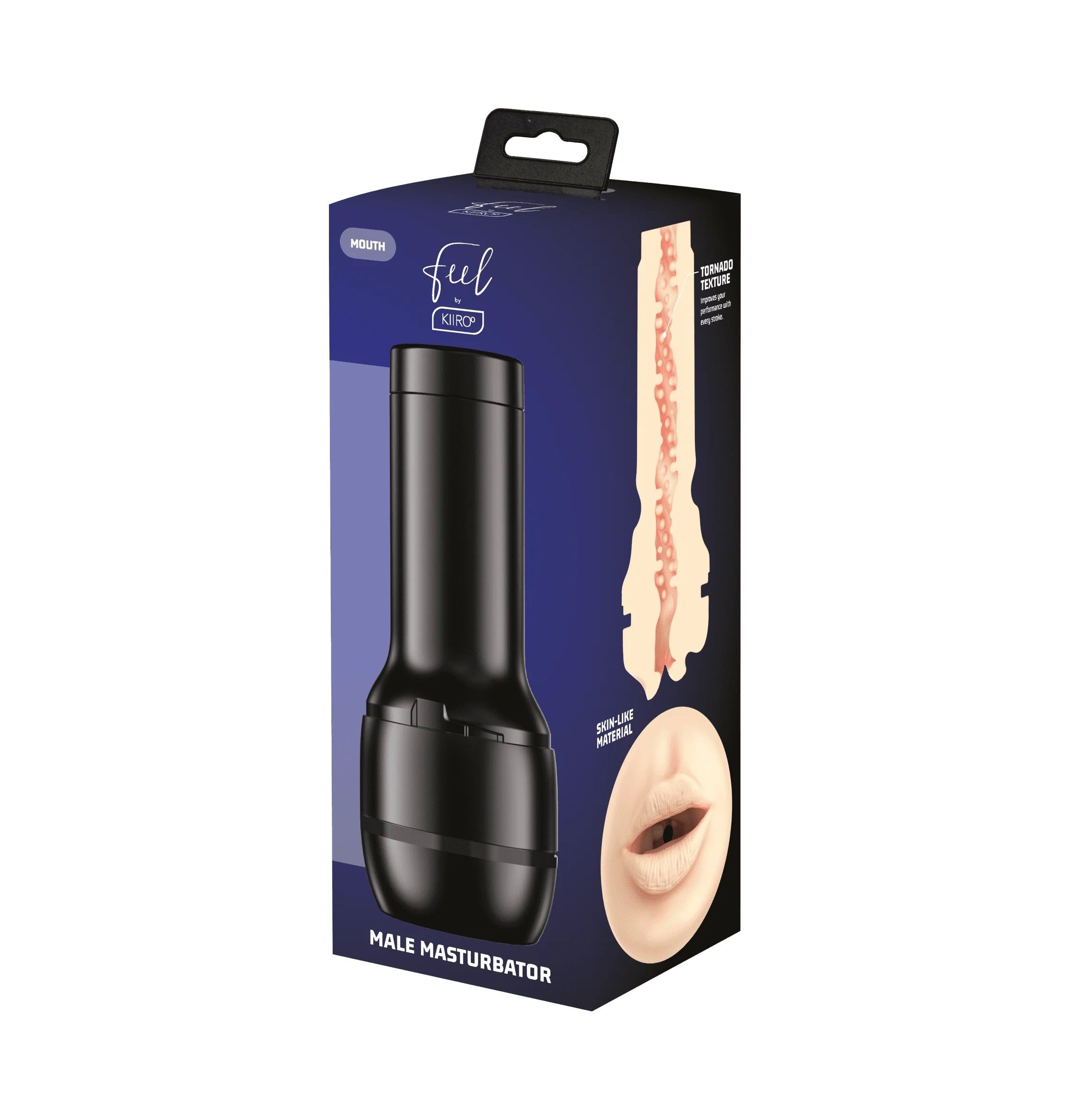 Телесный мастурбатор-ротик Feel Stroker Mouth 5