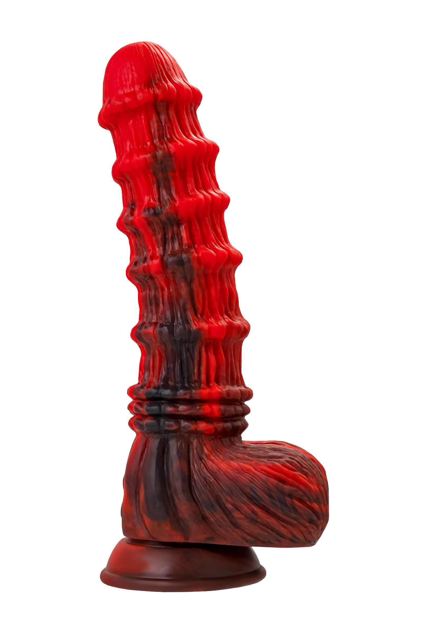 Силиконовый вибратор Monster Tops - 27 см. 4