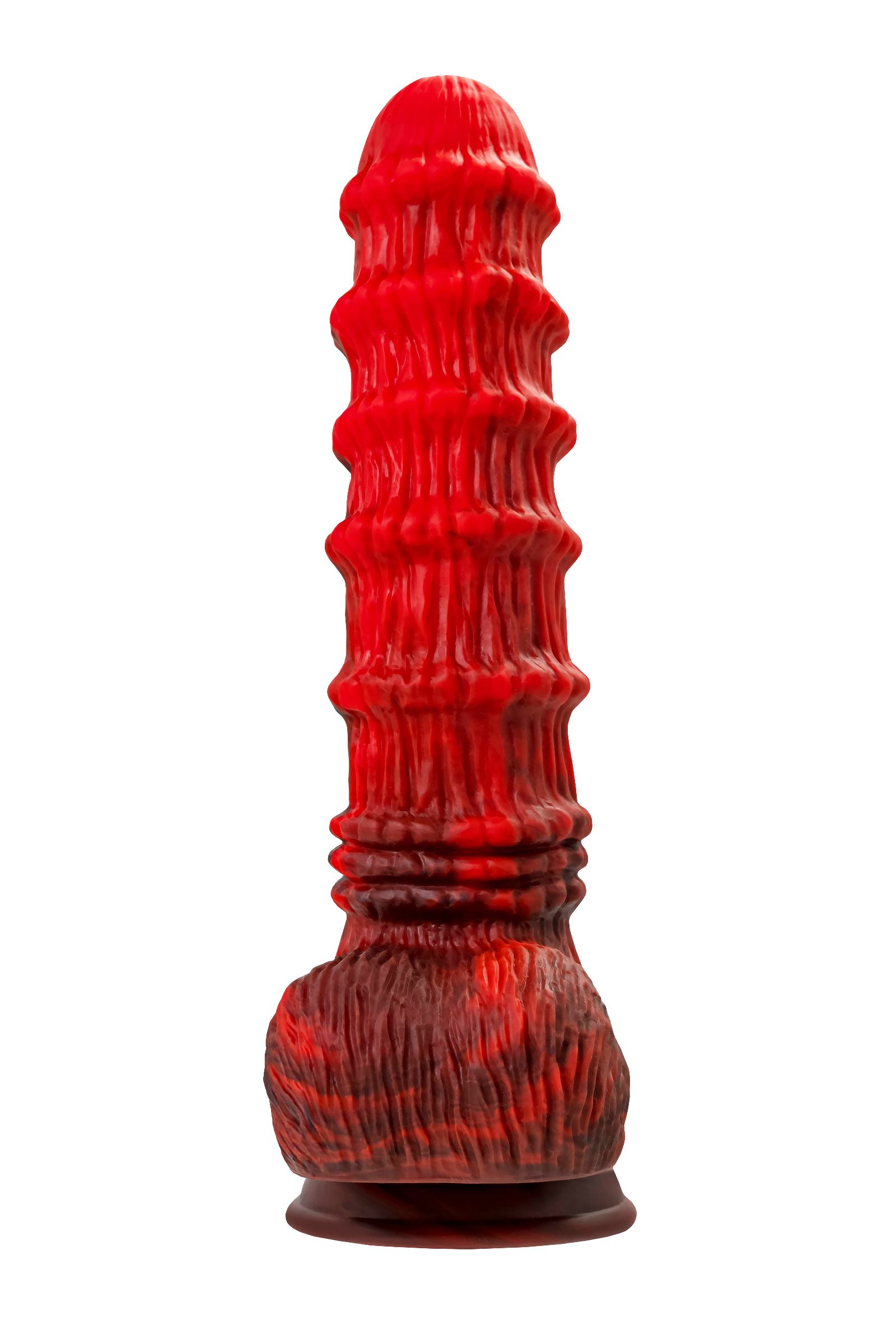 Силиконовый вибратор Monster Tops - 27 см. 1