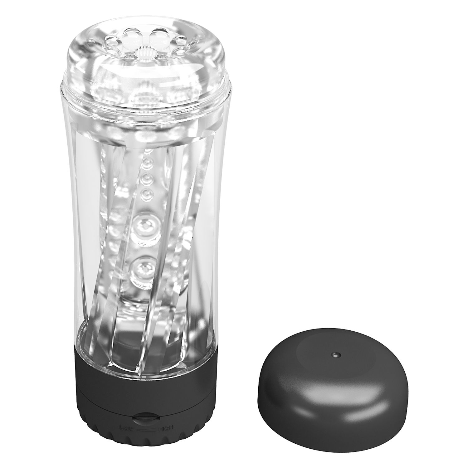 Прозрачный мастурбатор с вибрацией Tamara 4