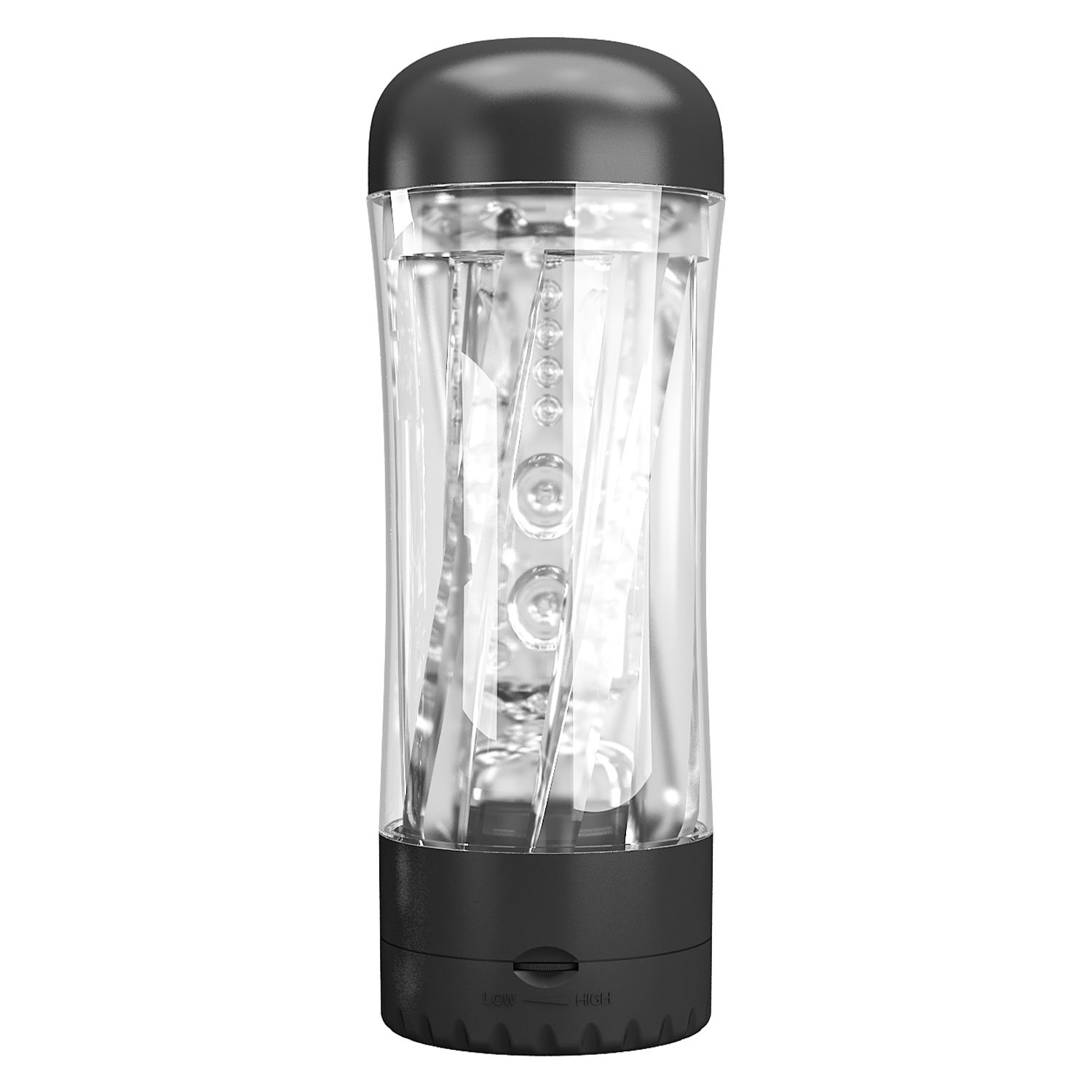 Прозрачный мастурбатор с вибрацией Tamara 1