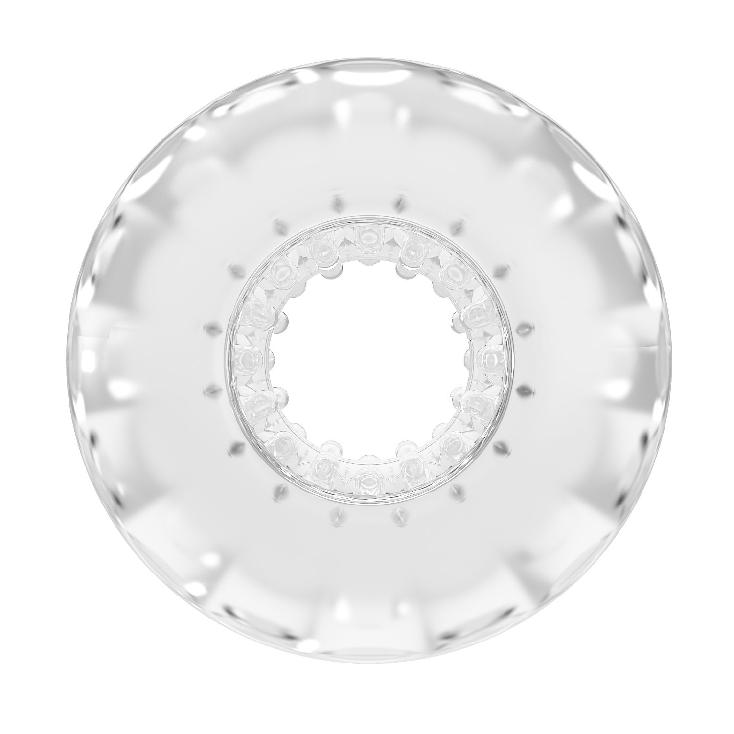 Прозрачный сквозной мастурбатор Cole 5