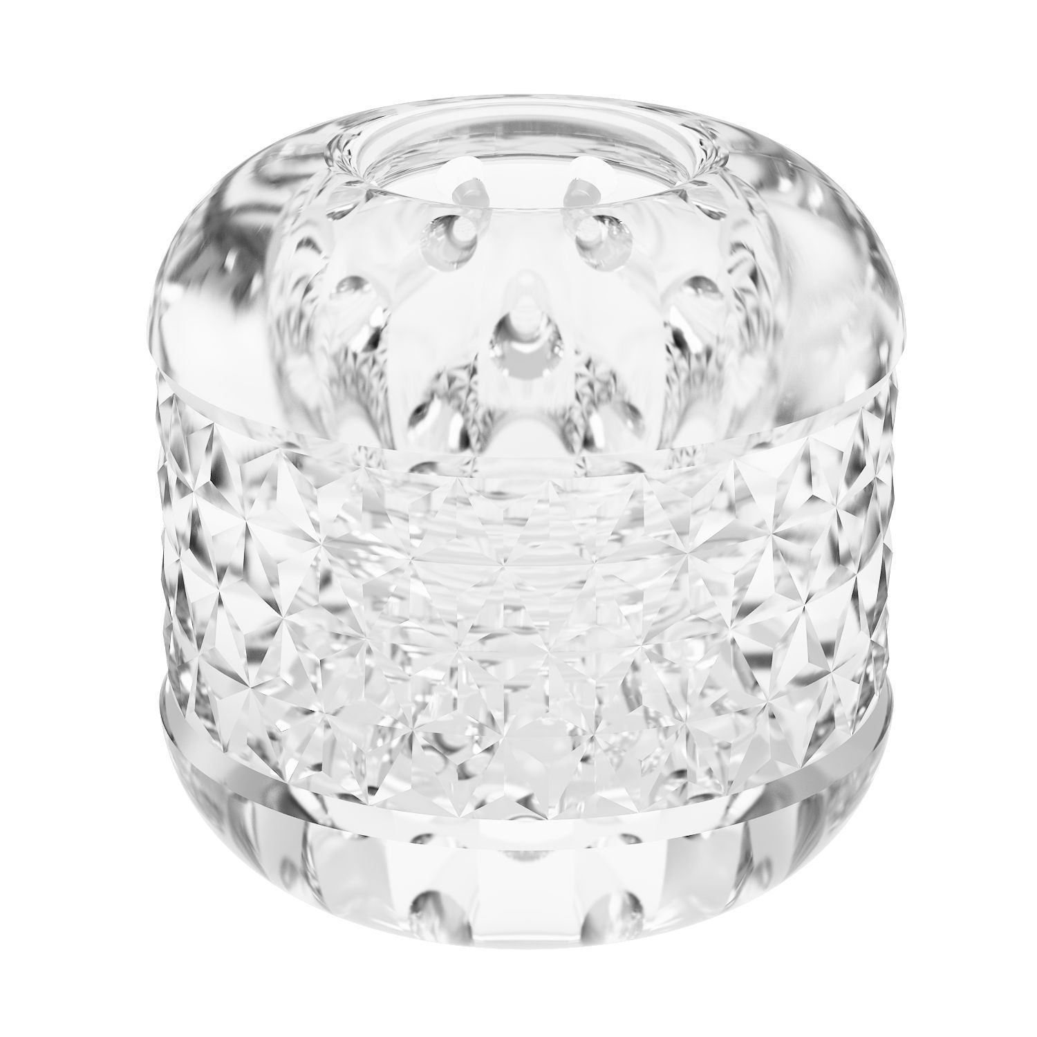 Прозрачный сквозной мастурбатор Cole 1