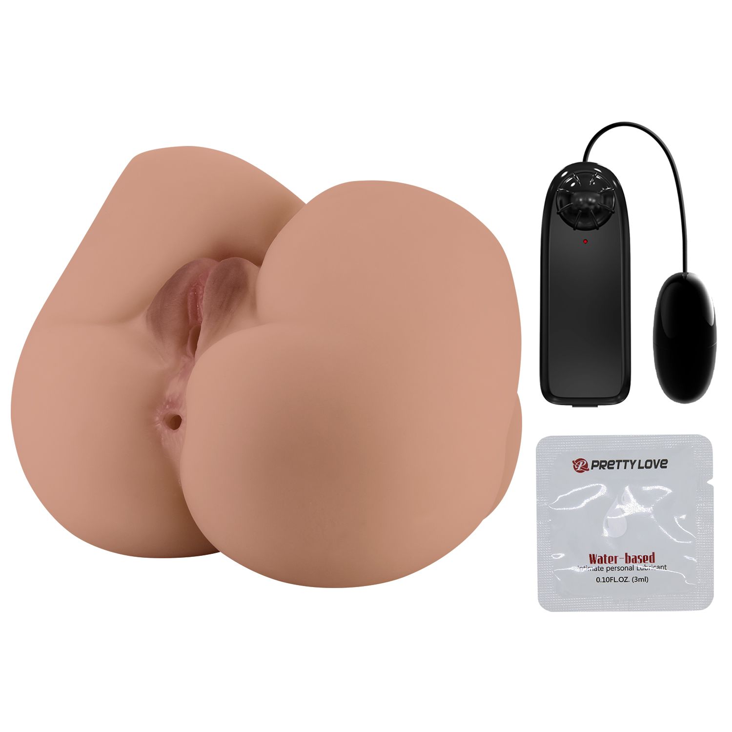 Мастурбатор-полуторс Bernace с вибрацией 4