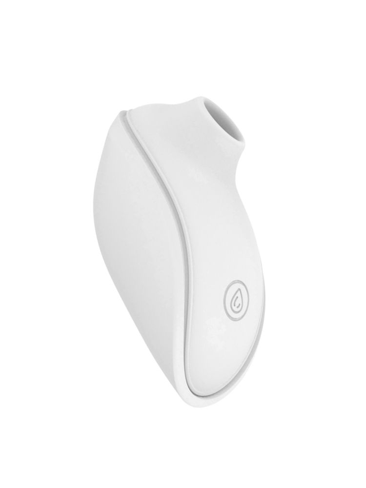 Белый вакуумный стимулятор клитора Liberty Swan 5