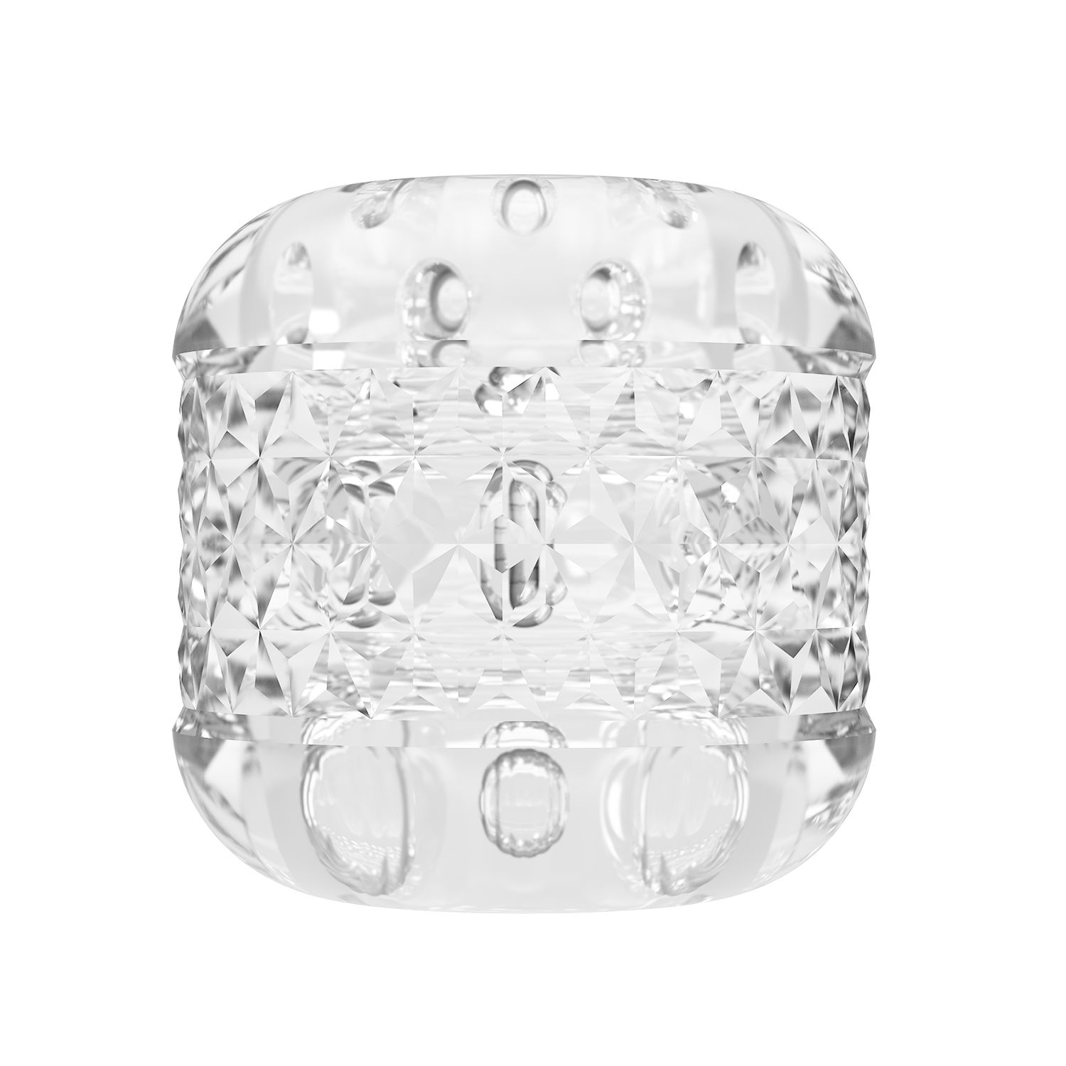 Прозрачный сквозной мастурбатор Crystle 4