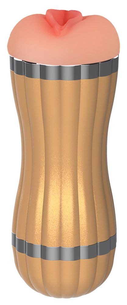 Мастурбатор-вагина с вибрацией в колбе Bevis