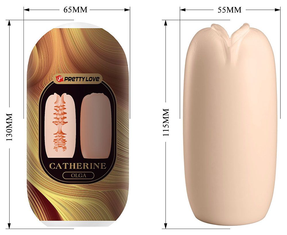 Телесный мастурбатор-вагина Olga 3