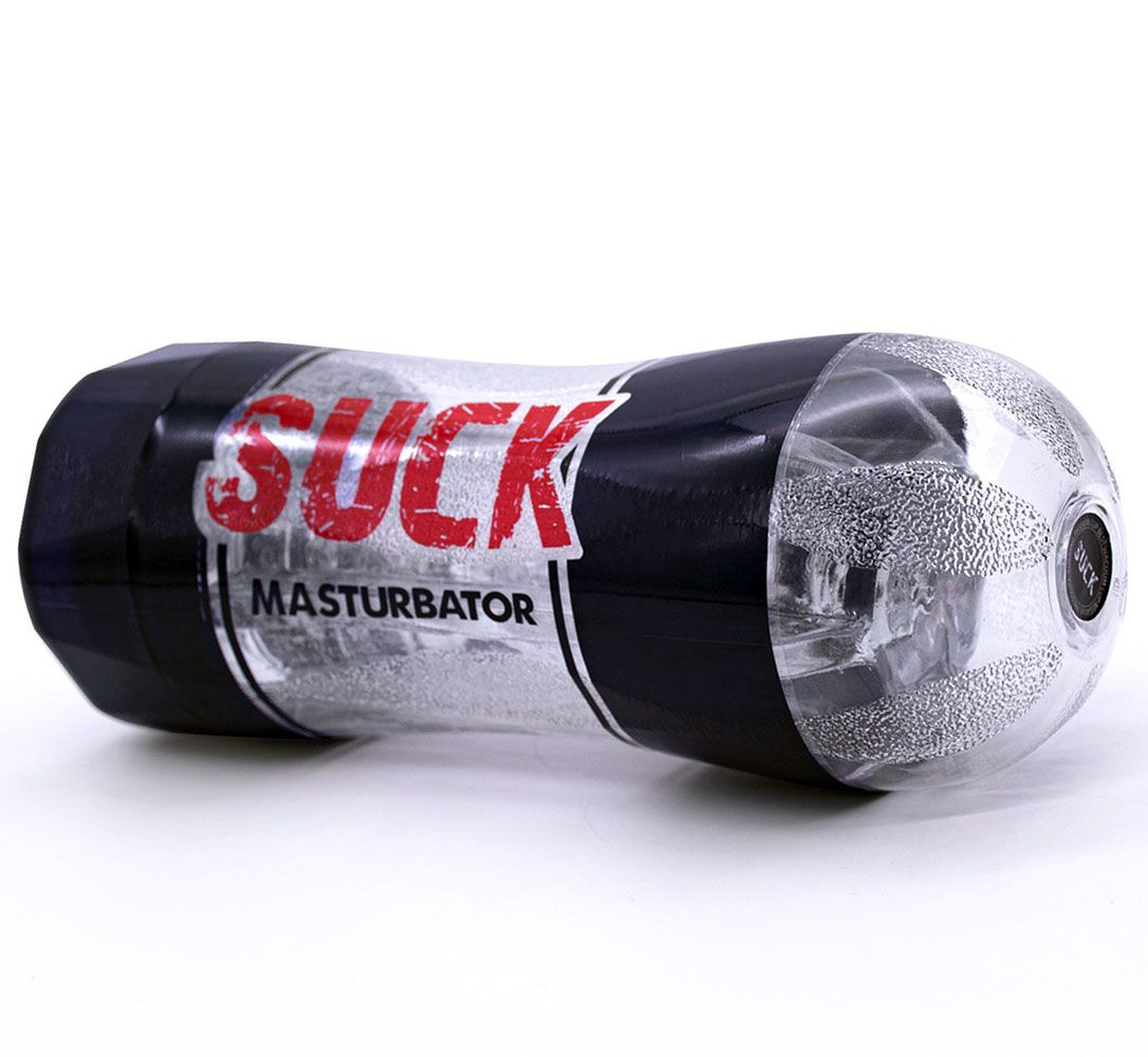 Прозрачный мастурбатор-вагина Suck 3