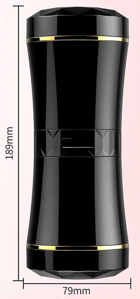 Двусторонний мастурбатор в колбе - вагина и анус 3