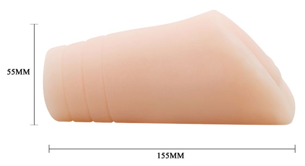 Телесный тугой мастурбатор-вагина Passion Lady 3