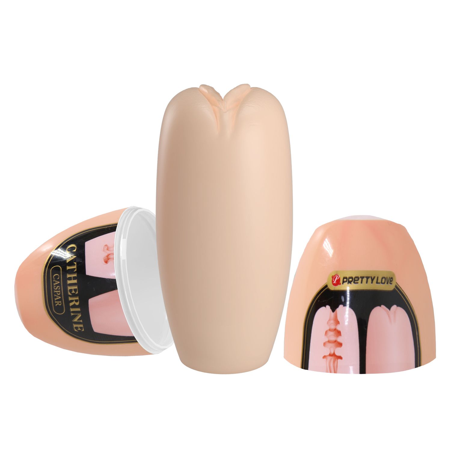 Телесный мастурбатор-вагина Catherine 3