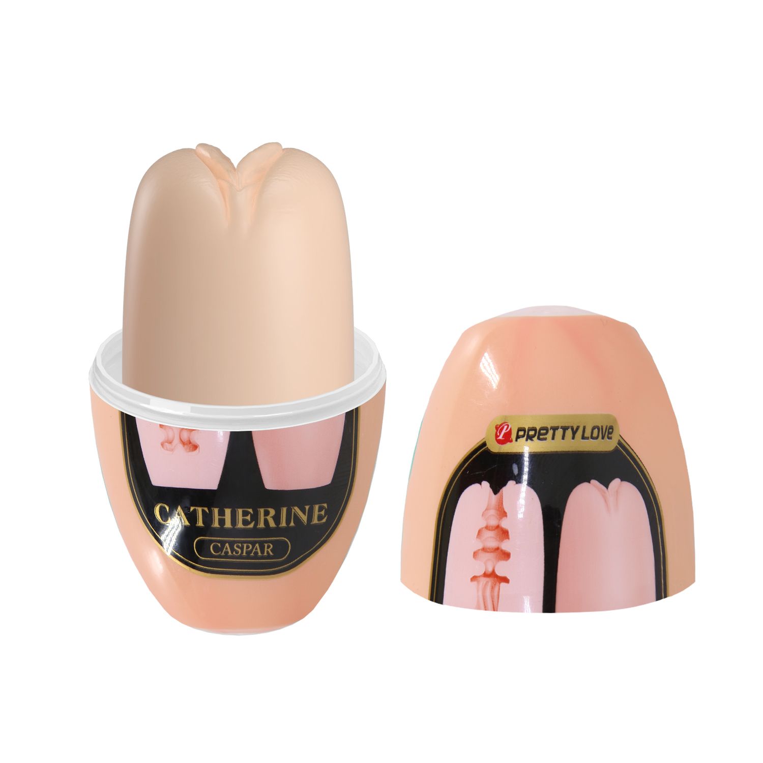 Телесный мастурбатор-вагина Catherine 4