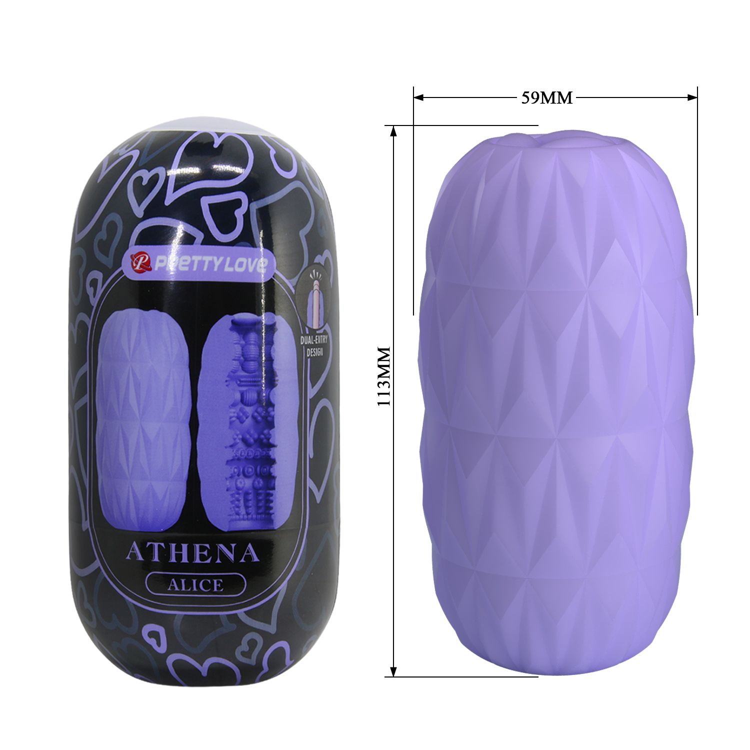 Набор из 15 мастурбаторов Athena Alice 5