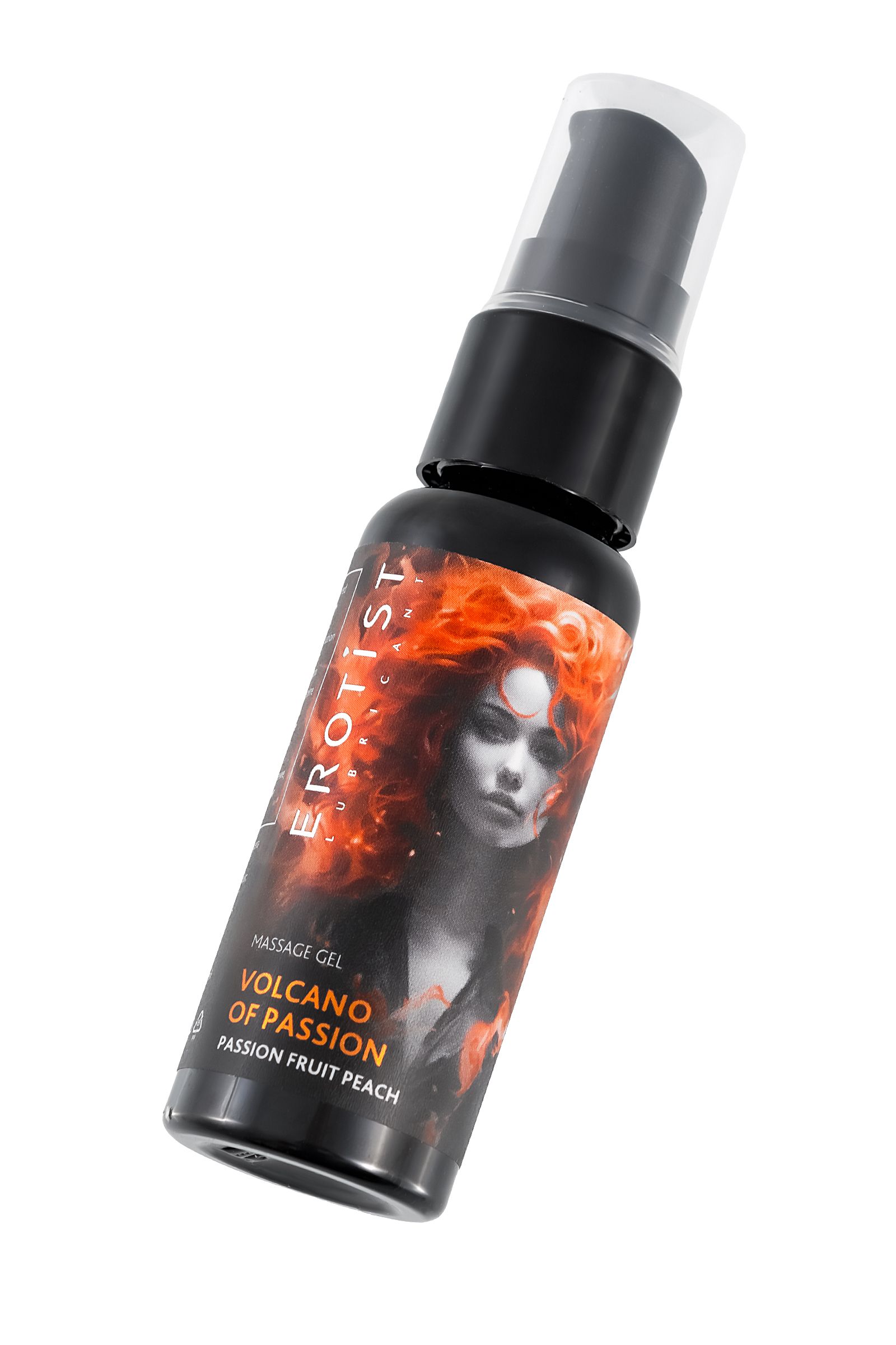 Гель с эффектом вибрации Volcano Of Passion со вкусом персика и маракуйи - 25 мл. 2