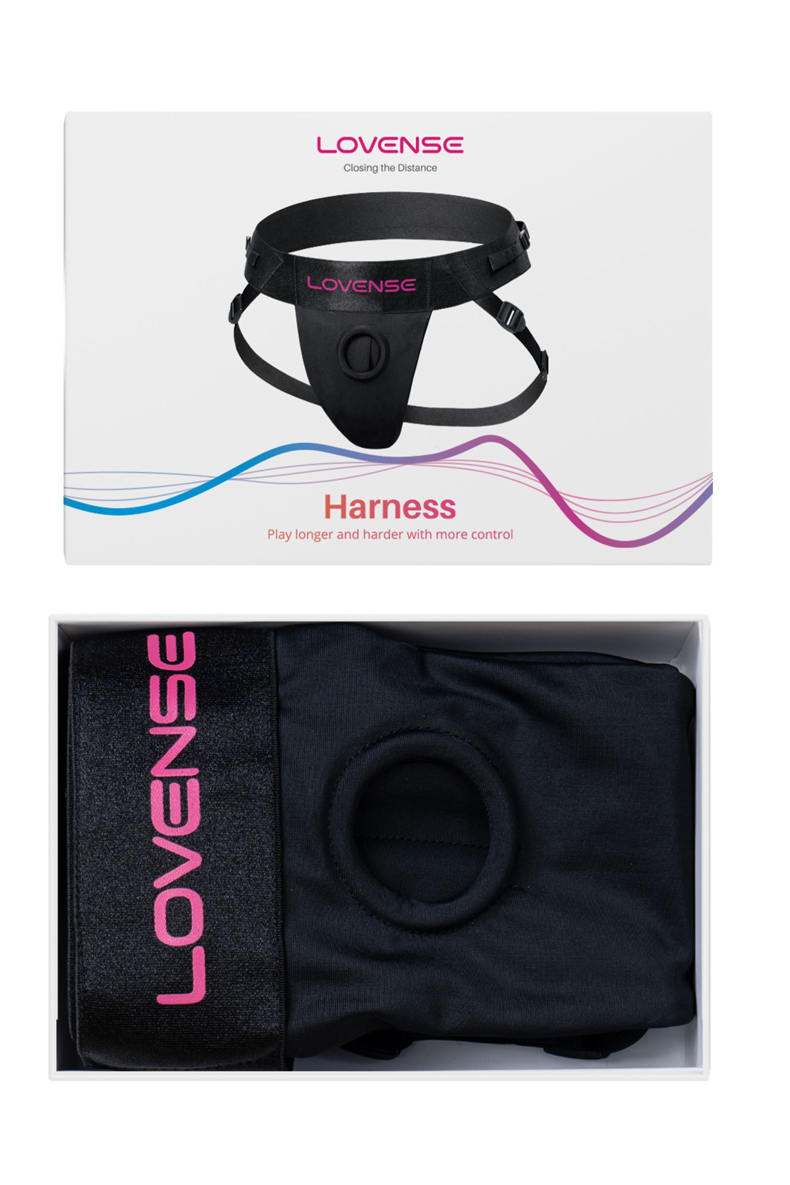 Черные универсальные трусики Lovense из спандекса 4