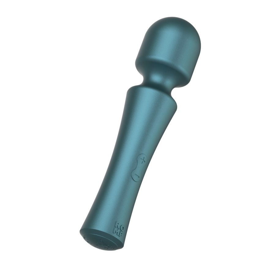 Зеленый wand-вибратор Romp Presto - 20 см. 2