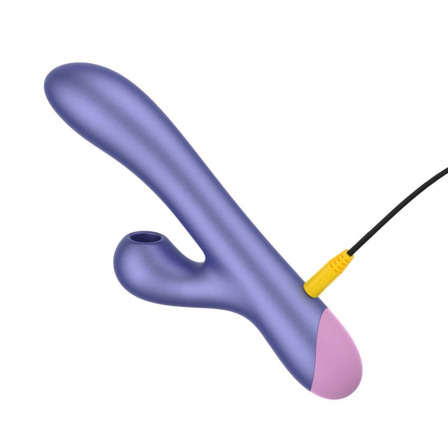 Сиреневый вибратор Romp Pulse с бесконтактной клиторальной стимуляцией - 22 см. 3