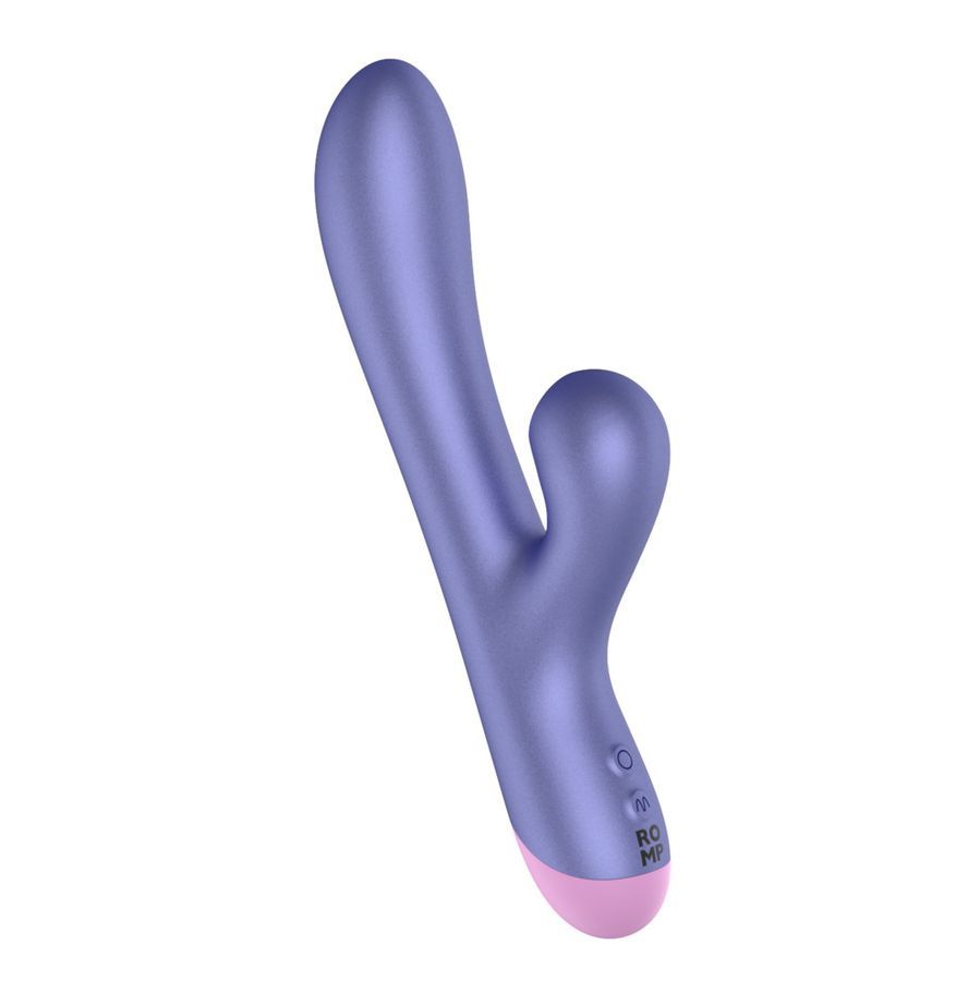 Сиреневый вибратор Romp Pulse с бесконтактной клиторальной стимуляцией - 22 см. 1