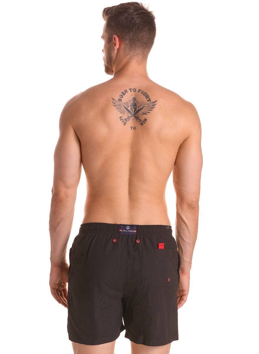 Мужские плавки-шорты с поясом на резинке 2