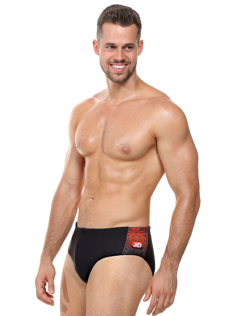 Мужские плавки с оригинальной брендированной вставкой сбоку 3