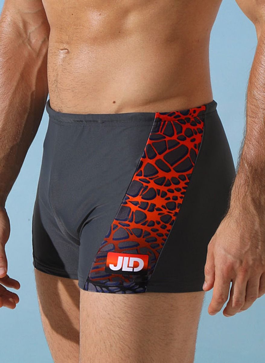 Мужские плавки-боксеры с оригинальной брендированной вставкой 7