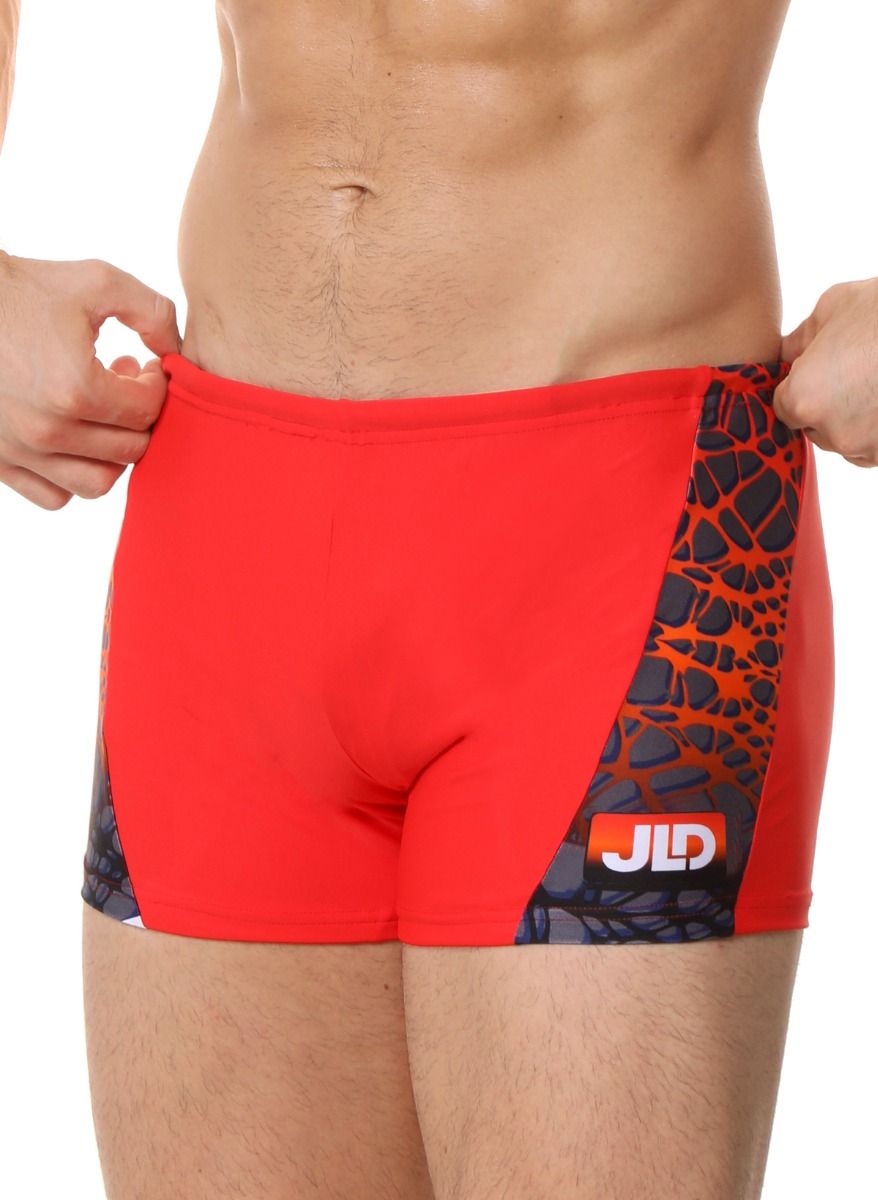 Мужские плавки-боксеры с оригинальной брендированной вставкой 2