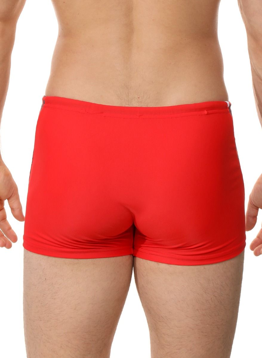 Мужские плавки-боксеры с оригинальной брендированной вставкой 3