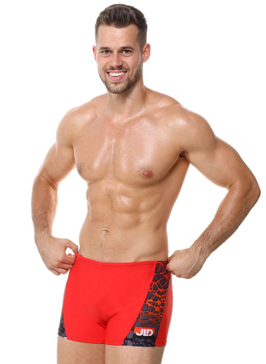 Мужские плавки-боксеры с оригинальной брендированной вставкой 5