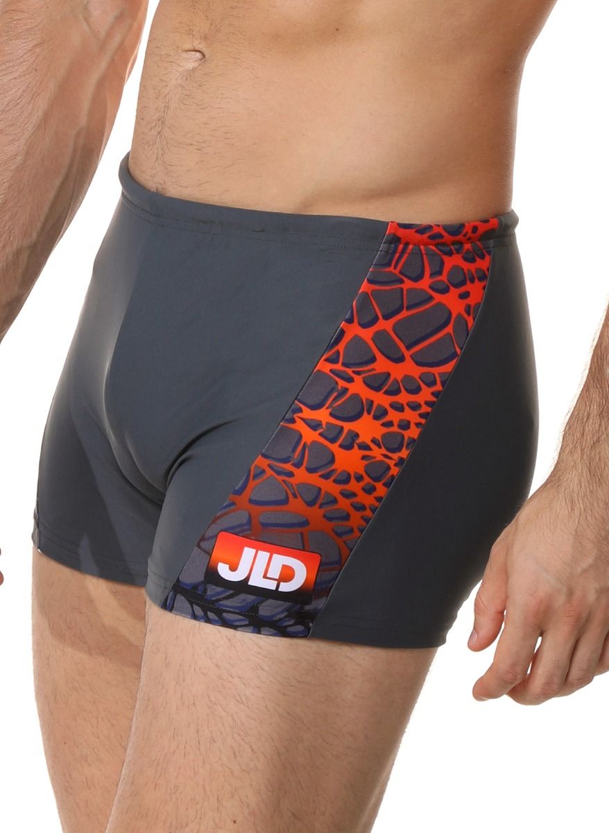 Мужские плавки-боксеры с оригинальной брендированной вставкой 8