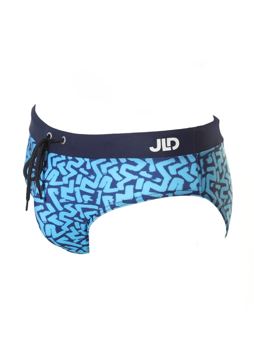 Мужские пляжные плавки с принтом 7