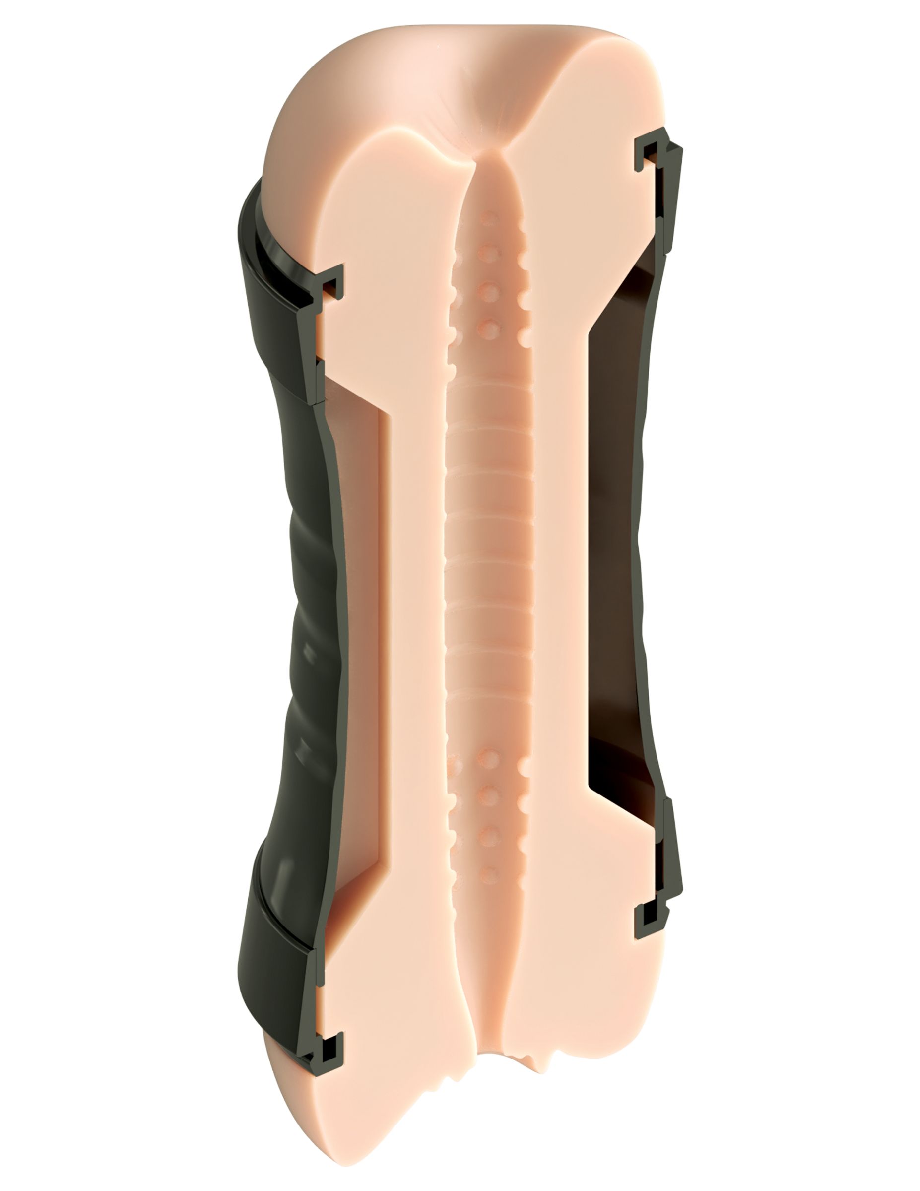 Двусторонний мастурбатор в колбе Super Flip-A-Pussy Over 5