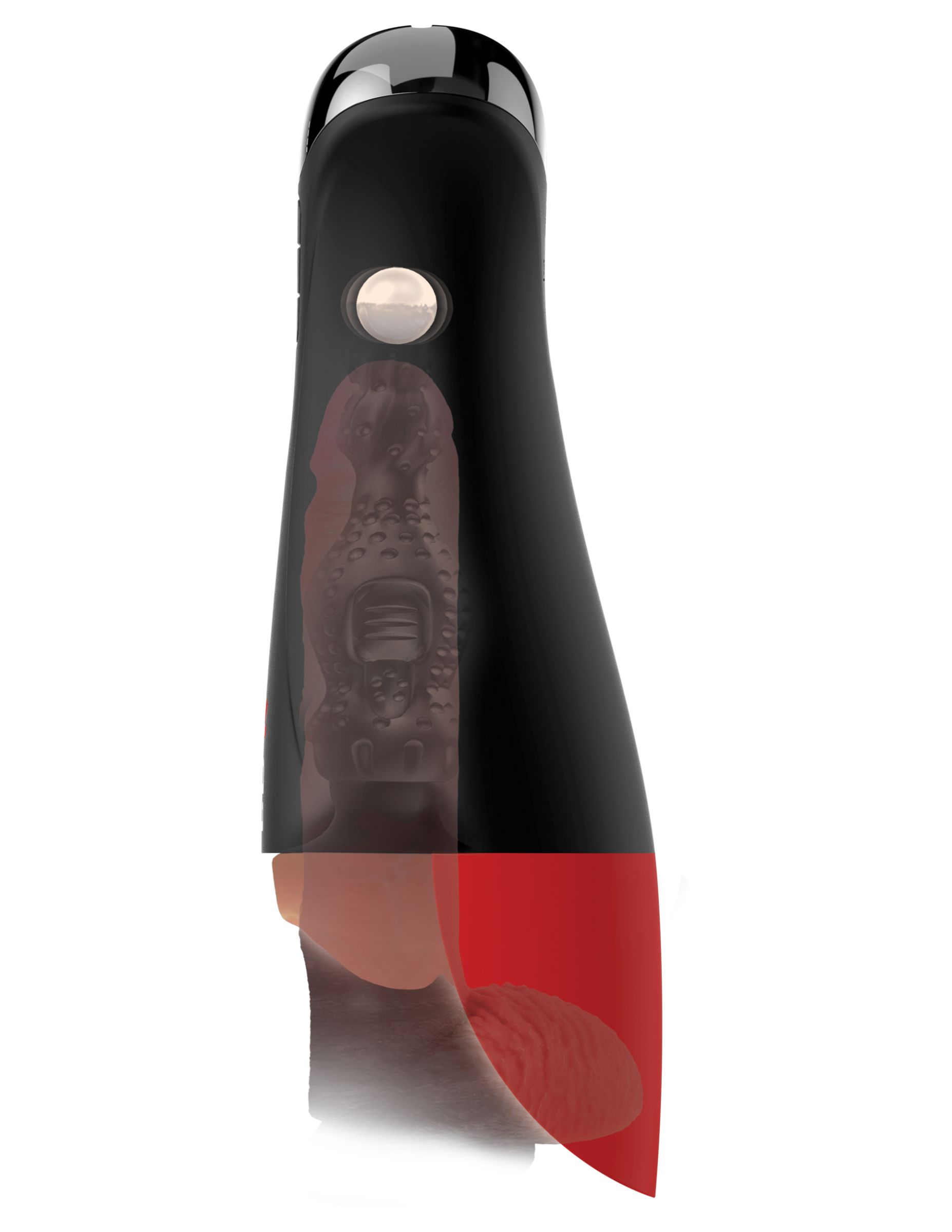 Мастурбатор-вагина в колбе с вибрацией Fuck-O-Matic Pro XL 3