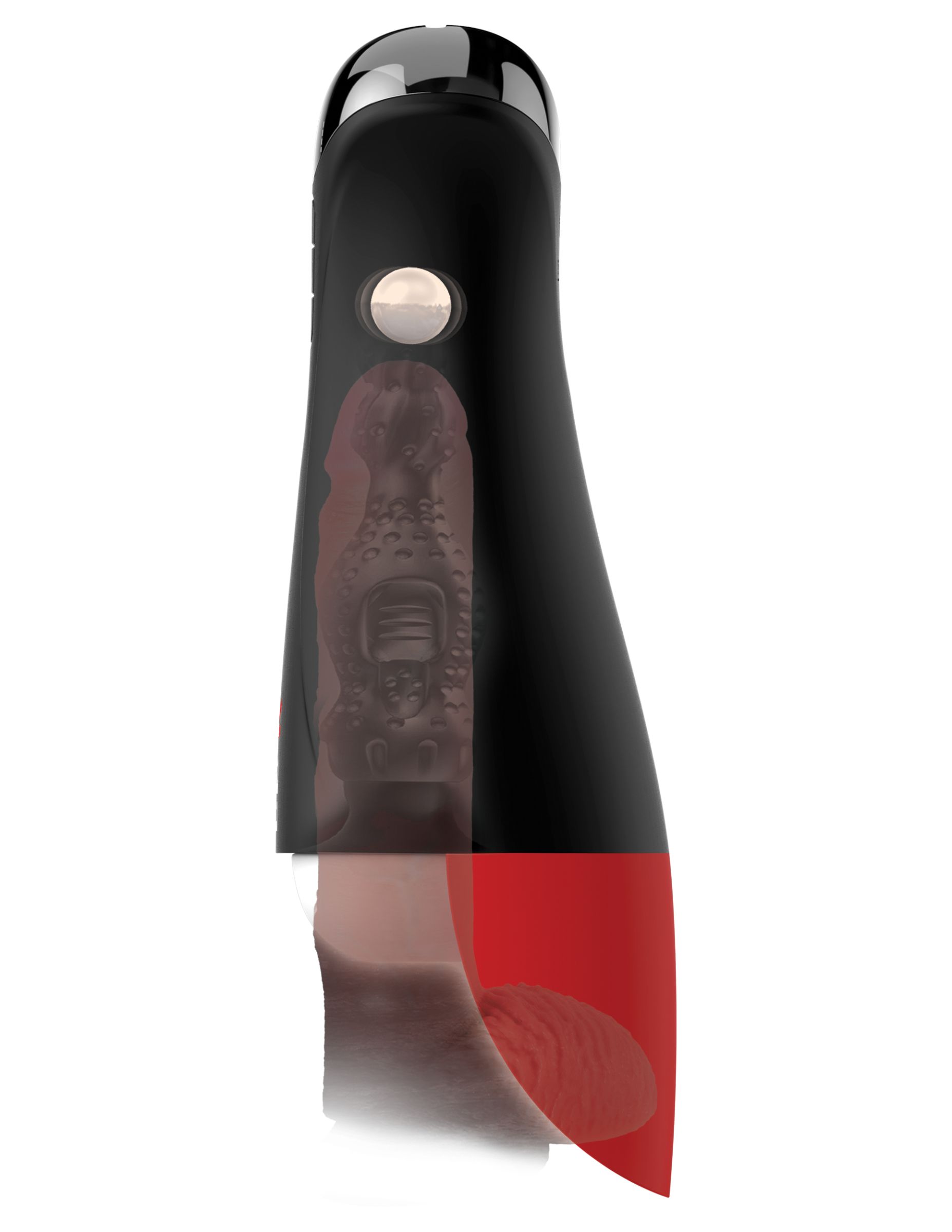 Мастурбатор в колбе с вибрацией Fuck-O-Matic Pro XL 3